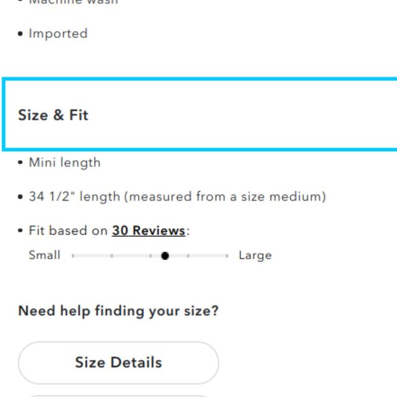 ⛔SOLD⛔🆕 NWT Aerie Corset Mini Dress in 'True Black', Size Medium - Picture 7 of 7